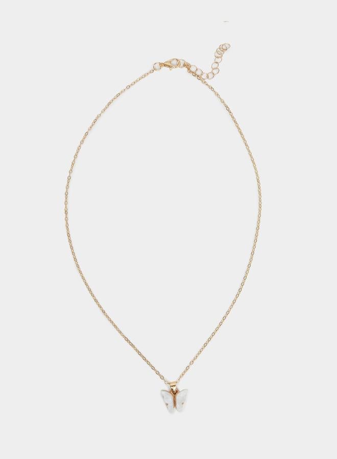 Styli Butterfly Necklace with Bracelet and Ring with Earrings Set - Image 4